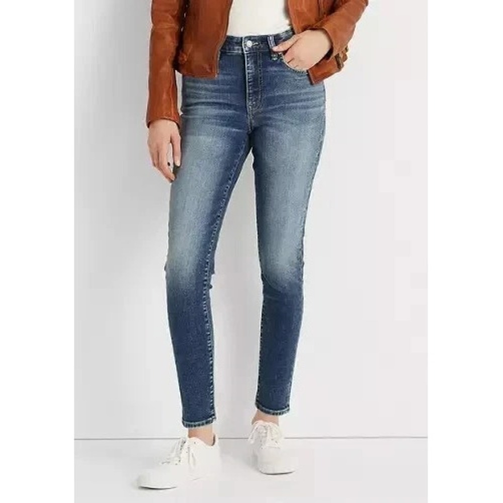 Lauren Ralph Lauren Superstretch High Rise Jeans Legacy Wash Size 10 New‎